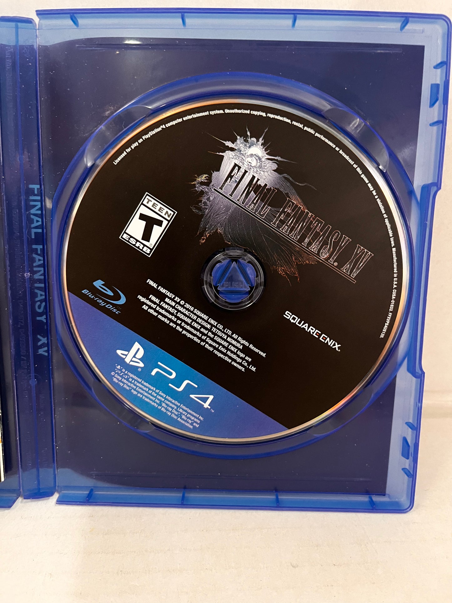 Final Fantasy XV 15 Day One Edition PlayStation 4 PS4 Complete Not Tested