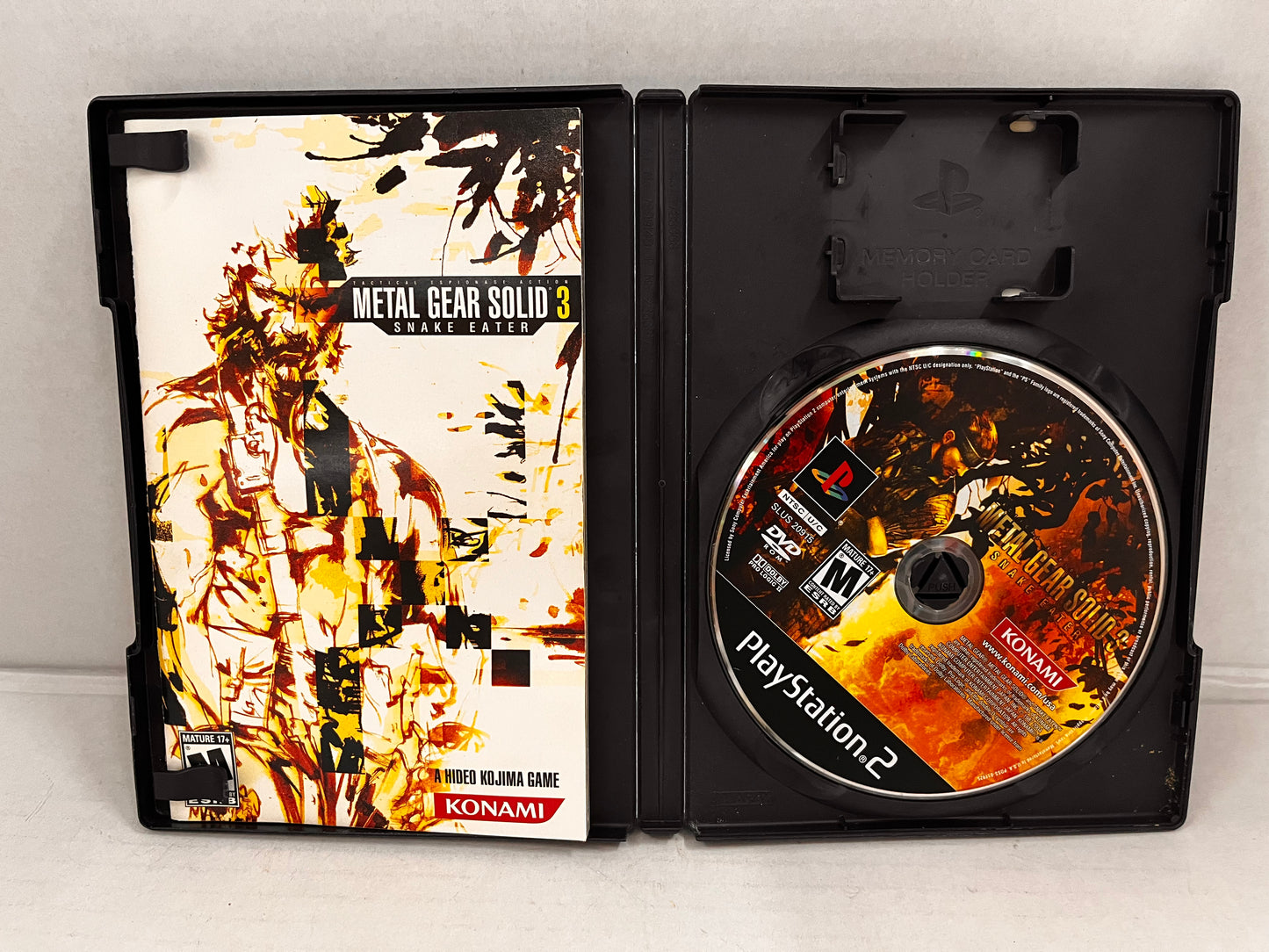 Metal Gear Solid 3: Snake Eater (Sony PlayStation 2, 2004) CIB Untested