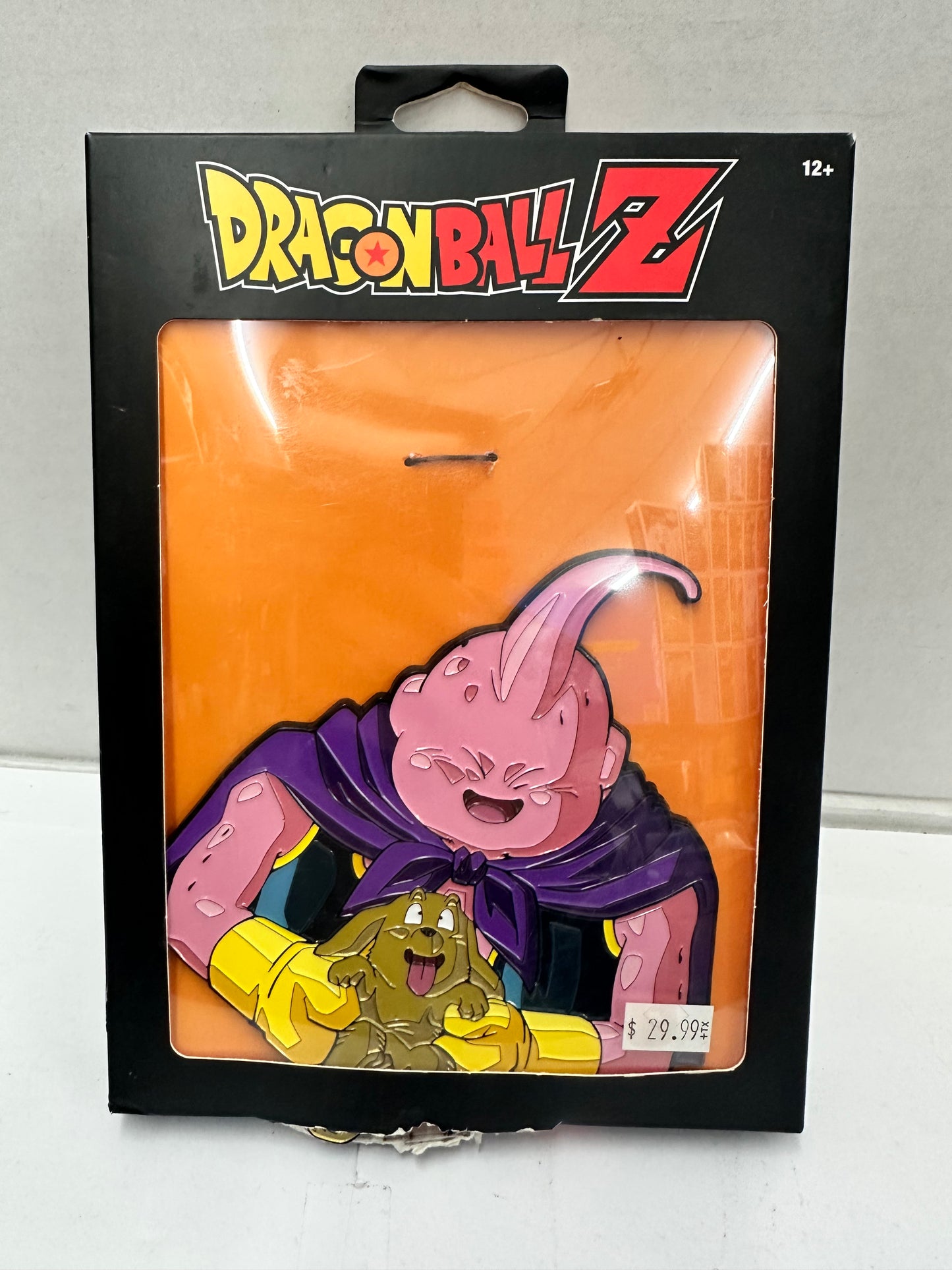 Dragon Ball Z DBZ Majin Buu Magnetic 6" Pin Box Damage