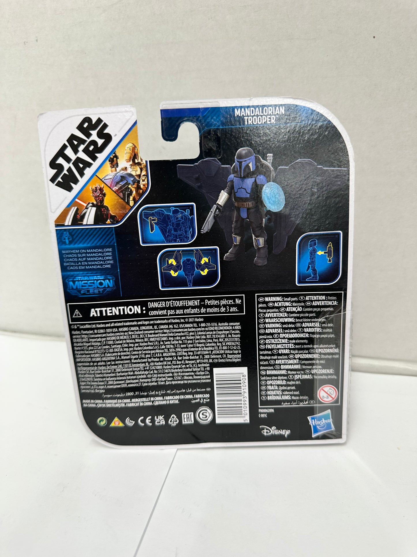 Star Wars Mission Fleet Mandalorian Trooper Action Figure Hasbro Disney