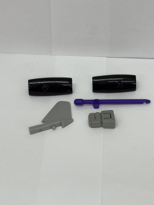 Vintage 1992 Transformers G2 Starscream - Missile Launchers + Missile PARTS LOT
