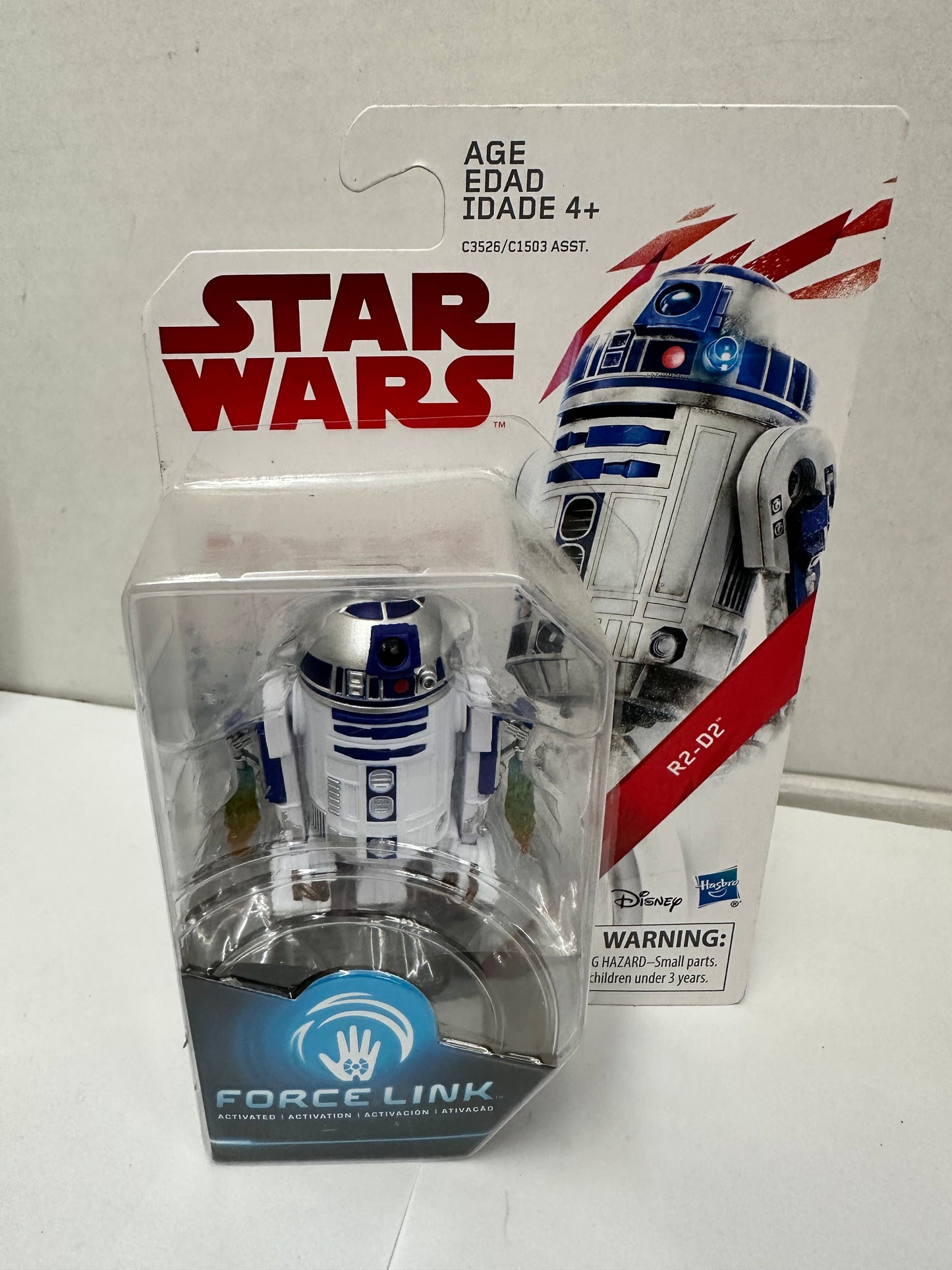 Star Wars The Last Jedi R2-D2 3.75" Action Figure Force Link
