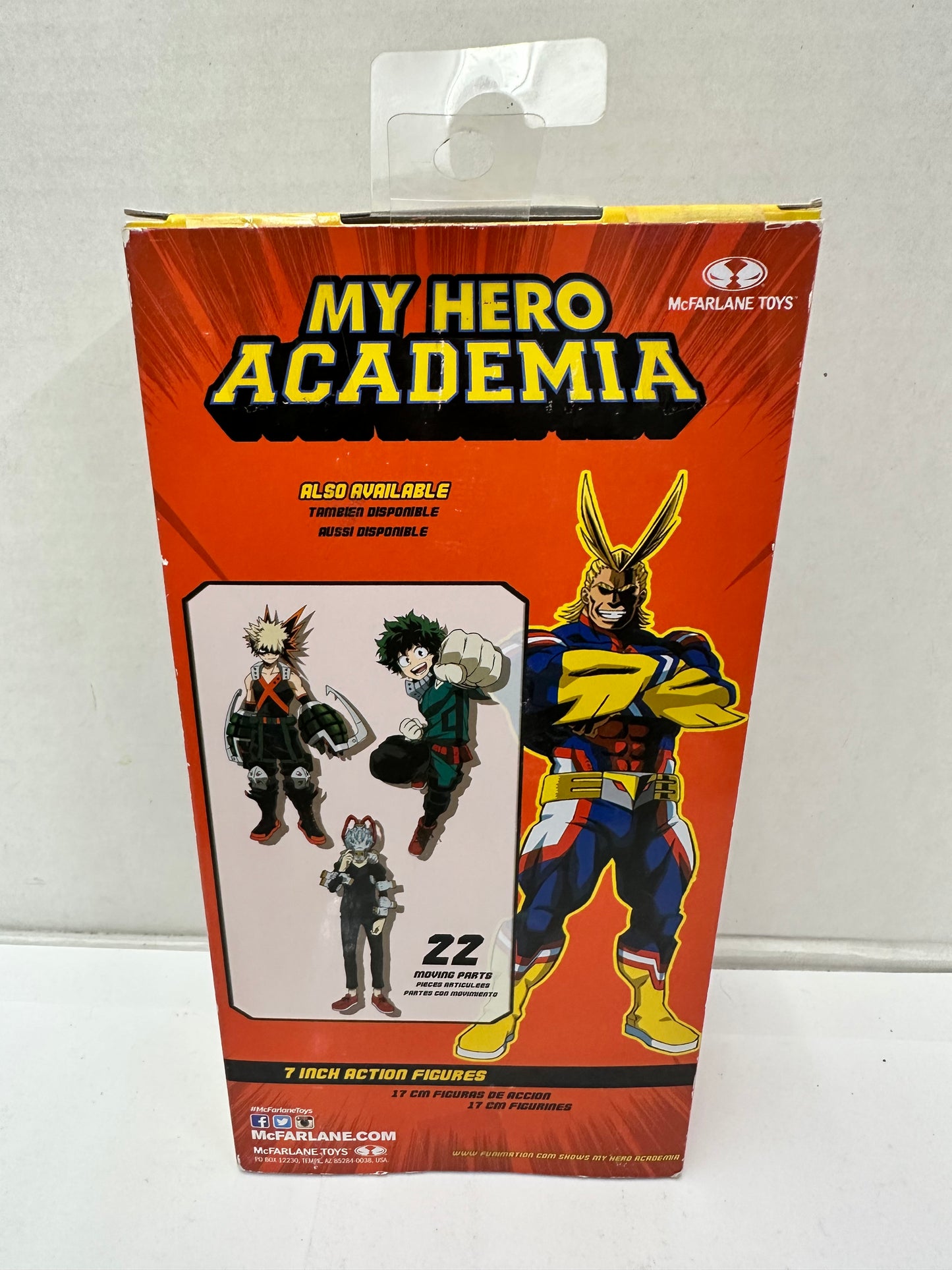 McFarlane Toys My Hero Academia All Might Version Action Figure - Red