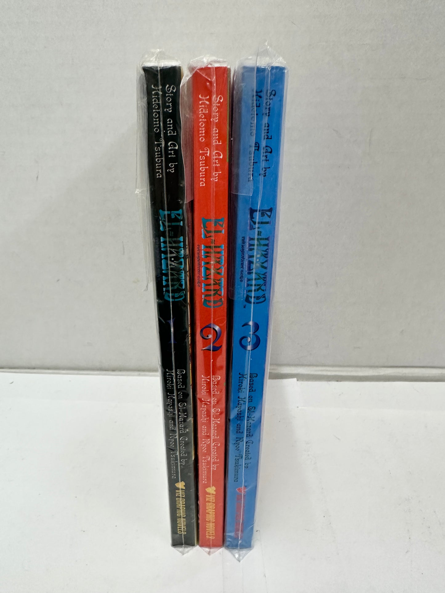 El Hazard Vol. 1, 2, and 3 English By Viz Graphic Novels