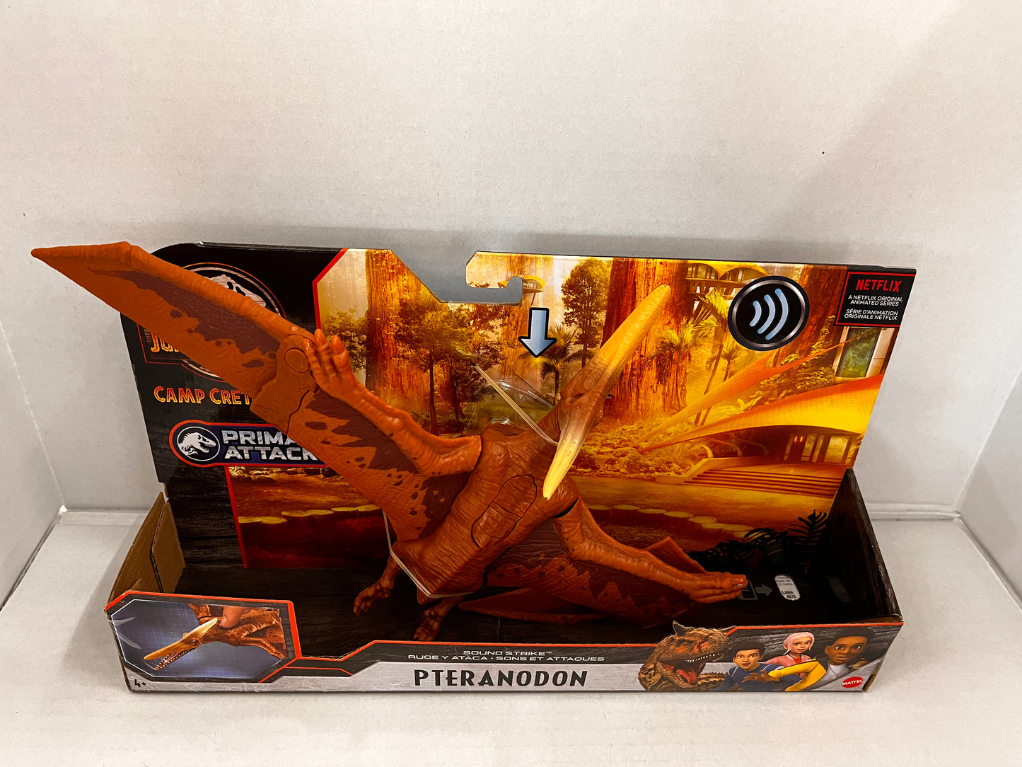 Jurassic World Sound Strike Camp Cretaceous Primal Attack PTERANODON, Wing Flap