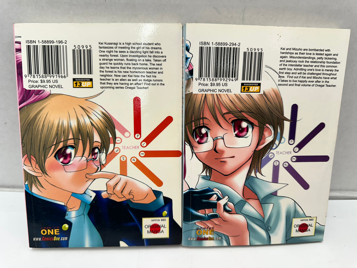 Onegai Teacher  Volumes 1 & 2 English Version Manga