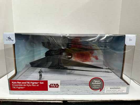 Star Wars The Last Jedi Kylo Ren And TIE Fighter Set Disney Store Exclusive
