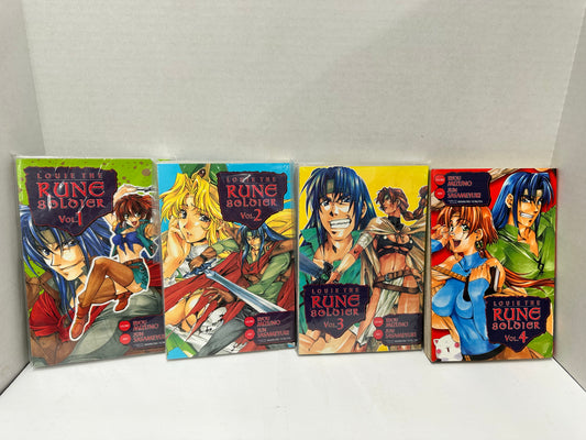 Louie The Rune Soldier Volumes 1-4 Manga (Paperback)