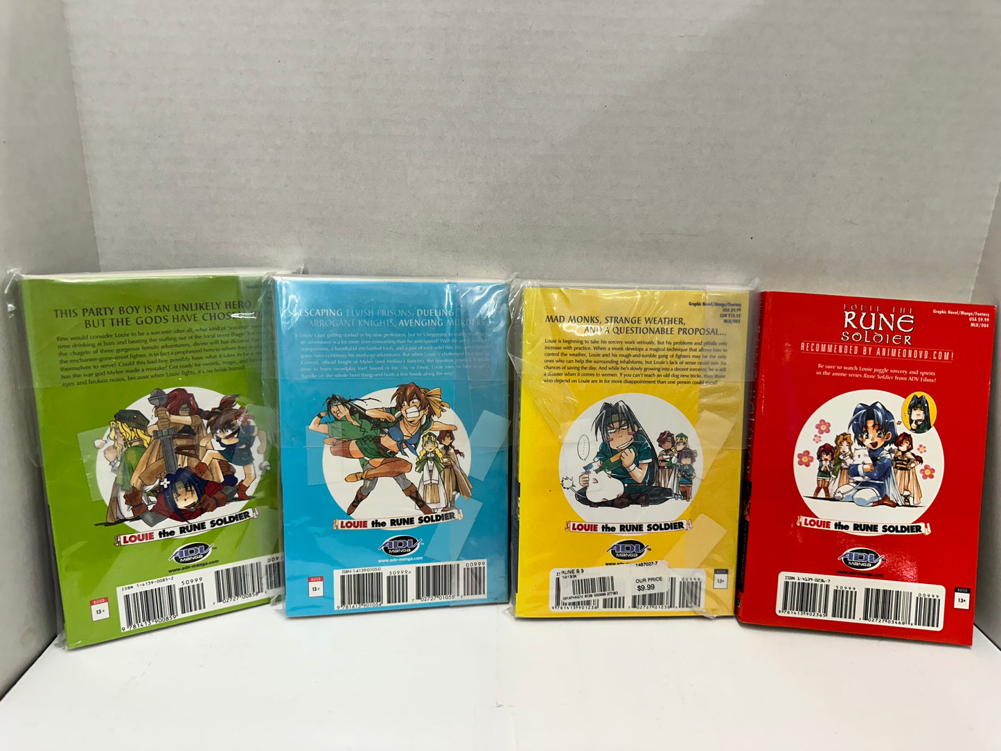 Louie The Rune Soldier Volumes 1-4 Manga (Paperback)