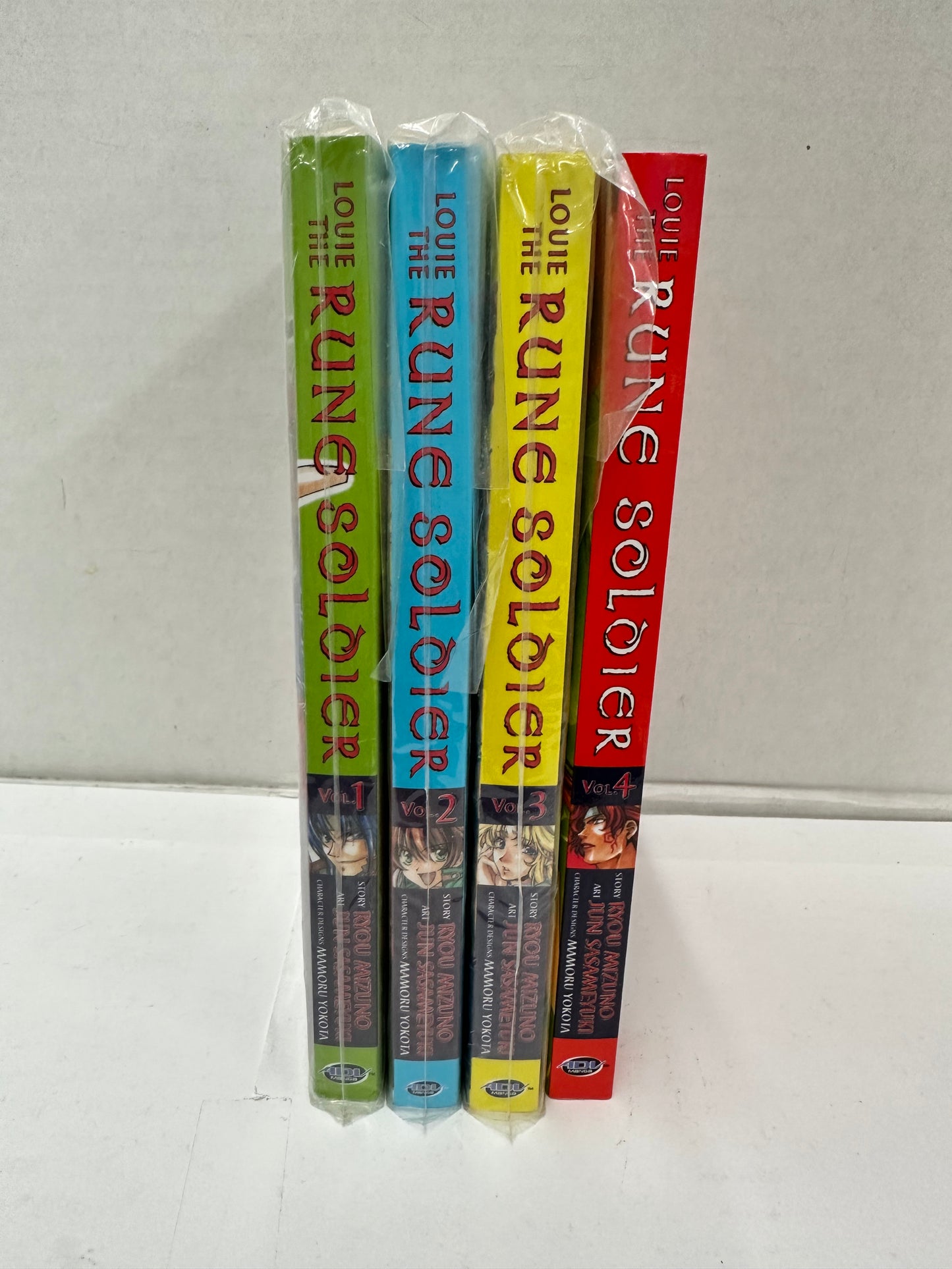 Louie The Rune Soldier Volumes 1-4 Manga (Paperback)