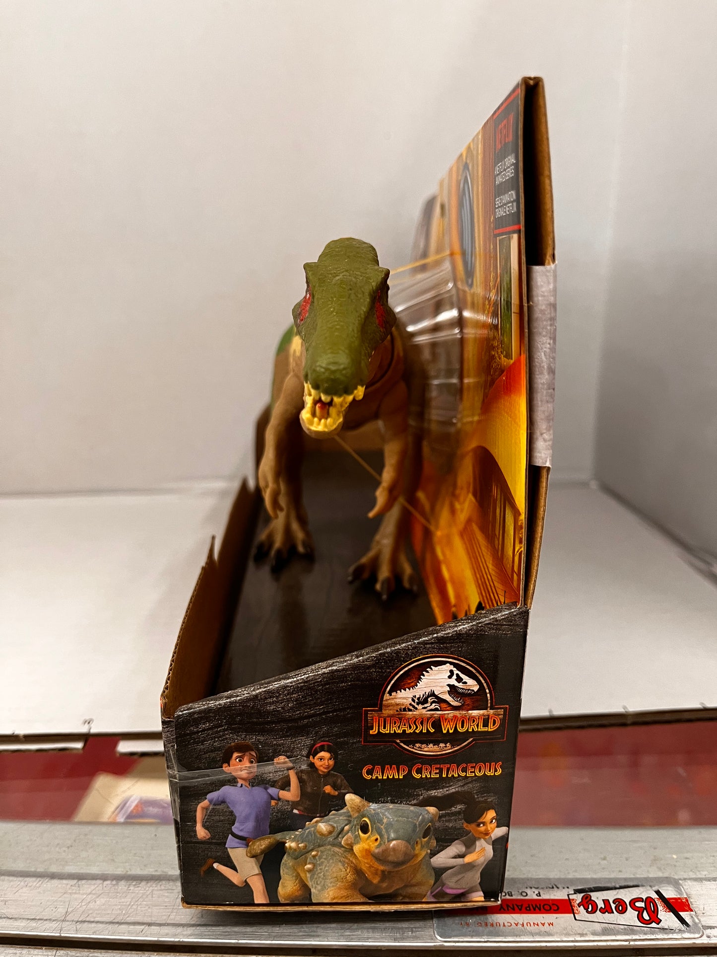 Jurassic World Sound Strike Baryonyx Grim Action Figure Camp Cretaceous