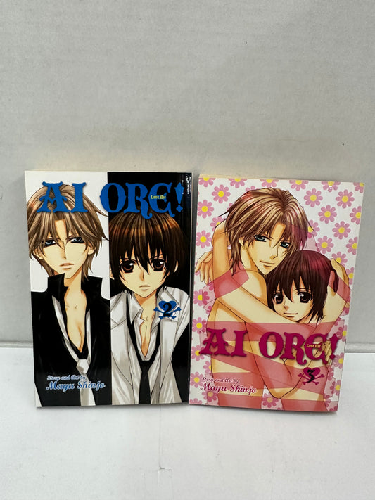 AI ORE! #2 & 3 by Mayu Shinjo Shojo Beat Manga