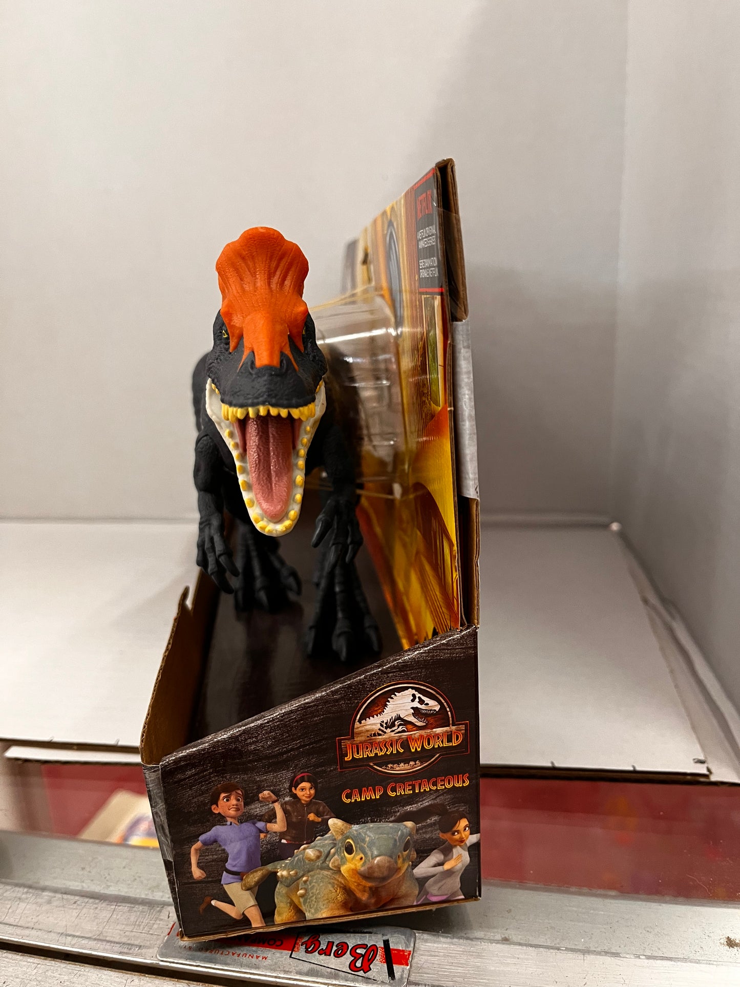 Jurassic World Camp Cretaceous Cryolophosaurus Primal Attack Sound Strike