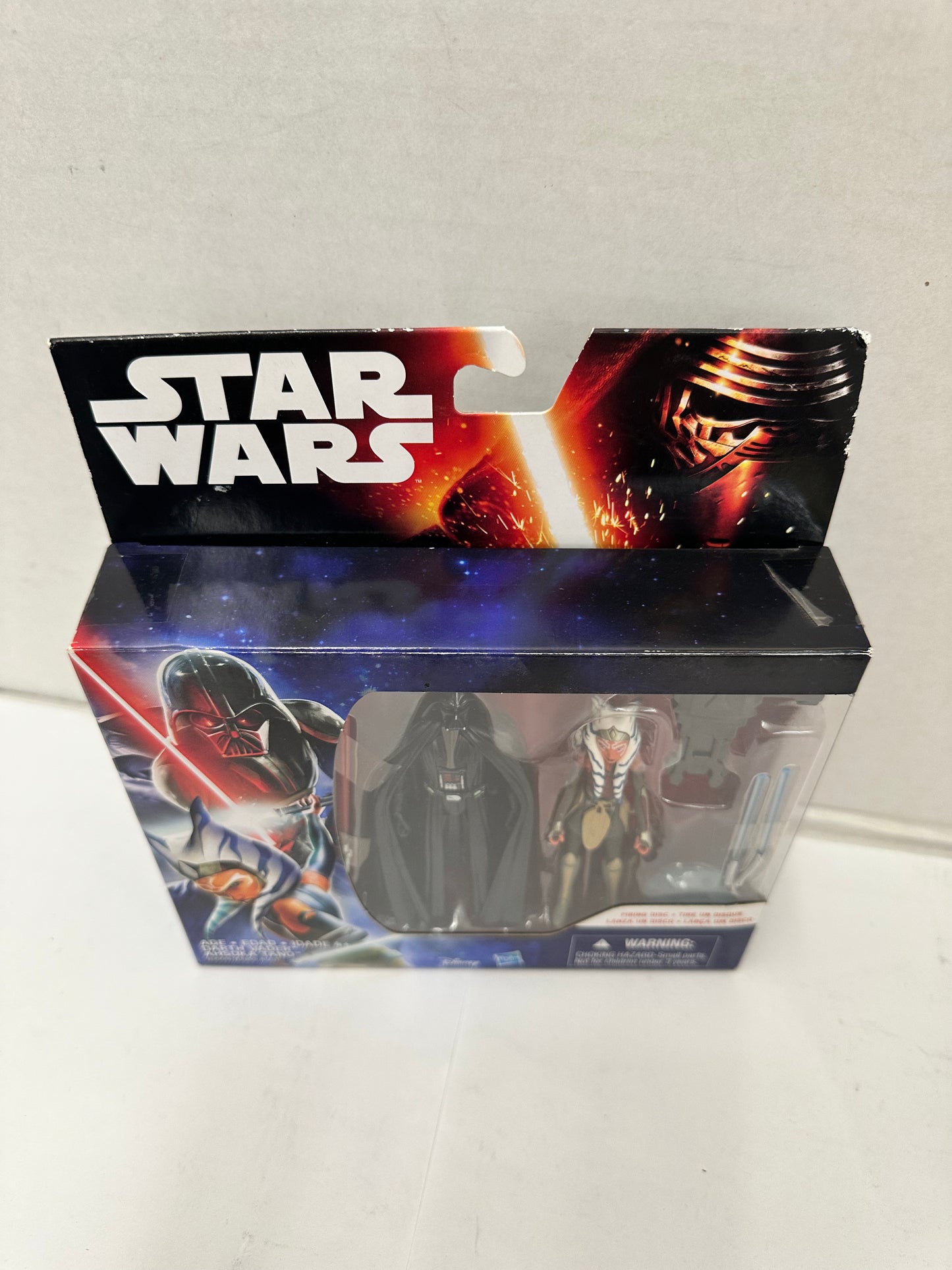 Star Wars Rebels Darth Vader & Ahsoka Tano Action Figures Hasbro Disney 2015