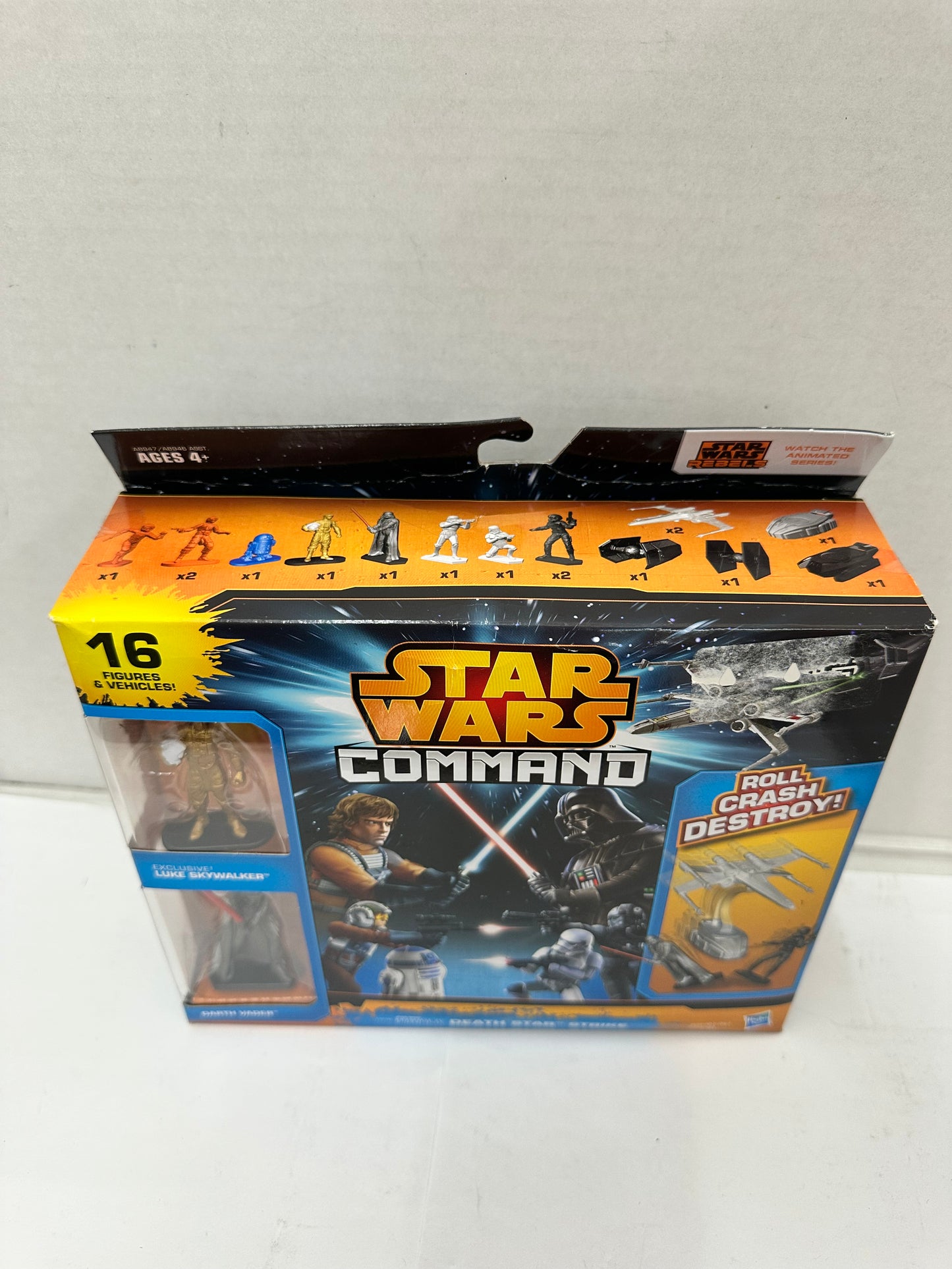 Star Wars Command Death Star Strike Set Box Damage