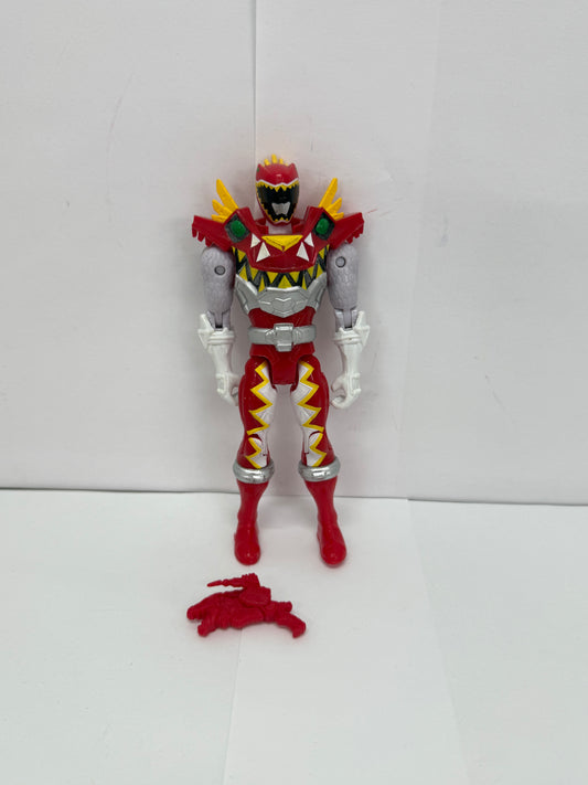 Power Rangers Dino Supercharge T-Rex Super Charge Red Ranger Loose Complete