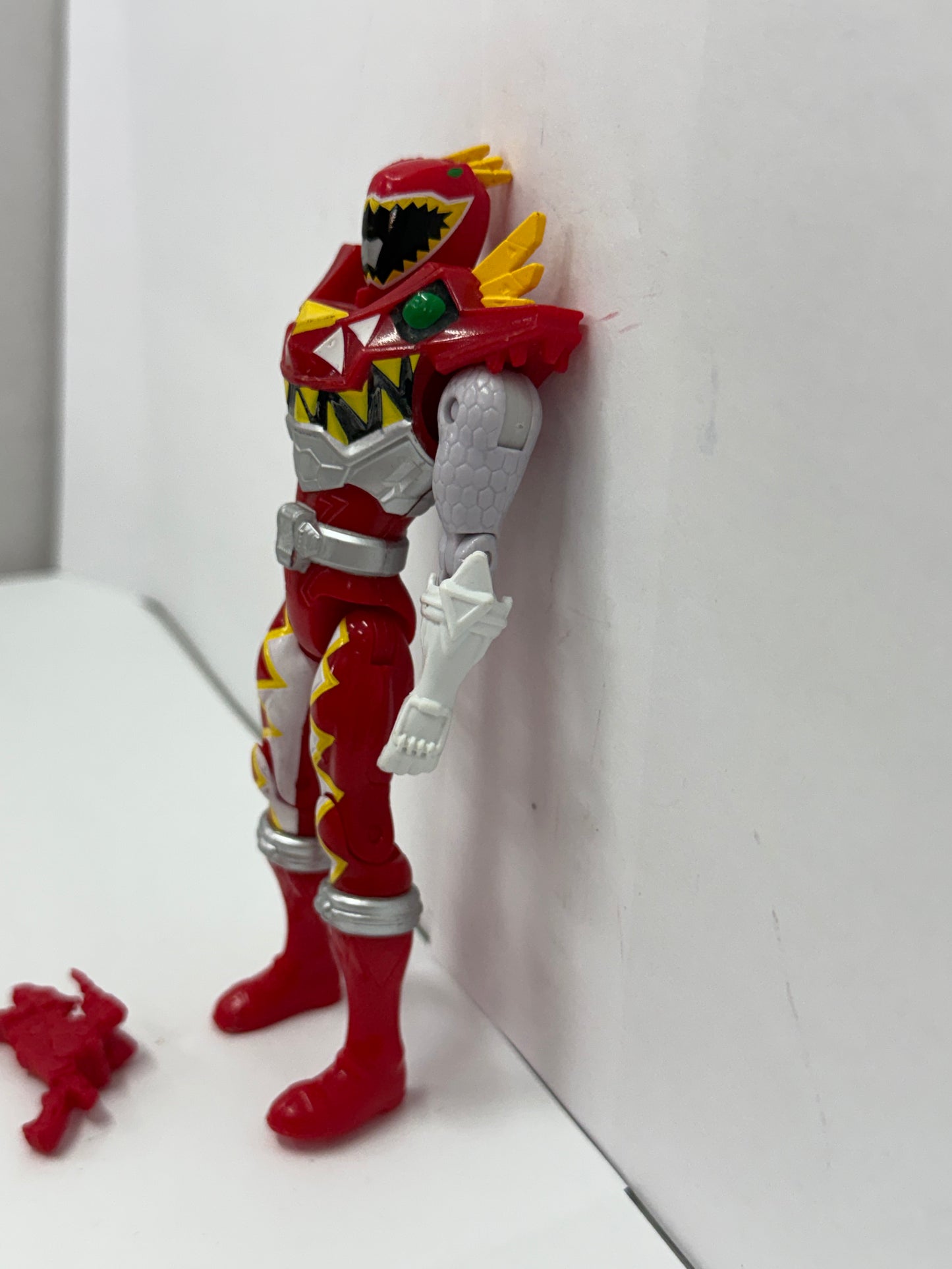 Power Rangers Dino Supercharge T-Rex Super Charge Red Ranger Loose Complete