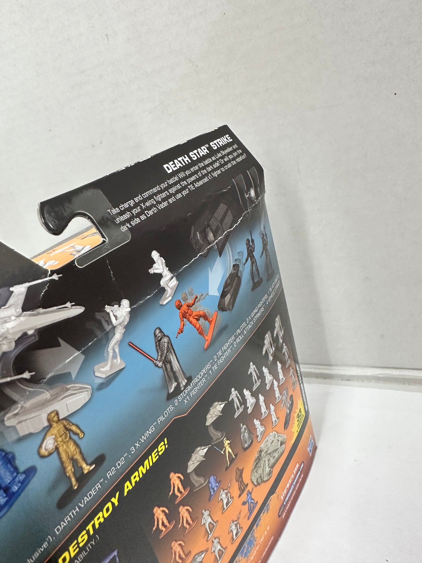 Star Wars Command Death Star Strike Set Box Damage