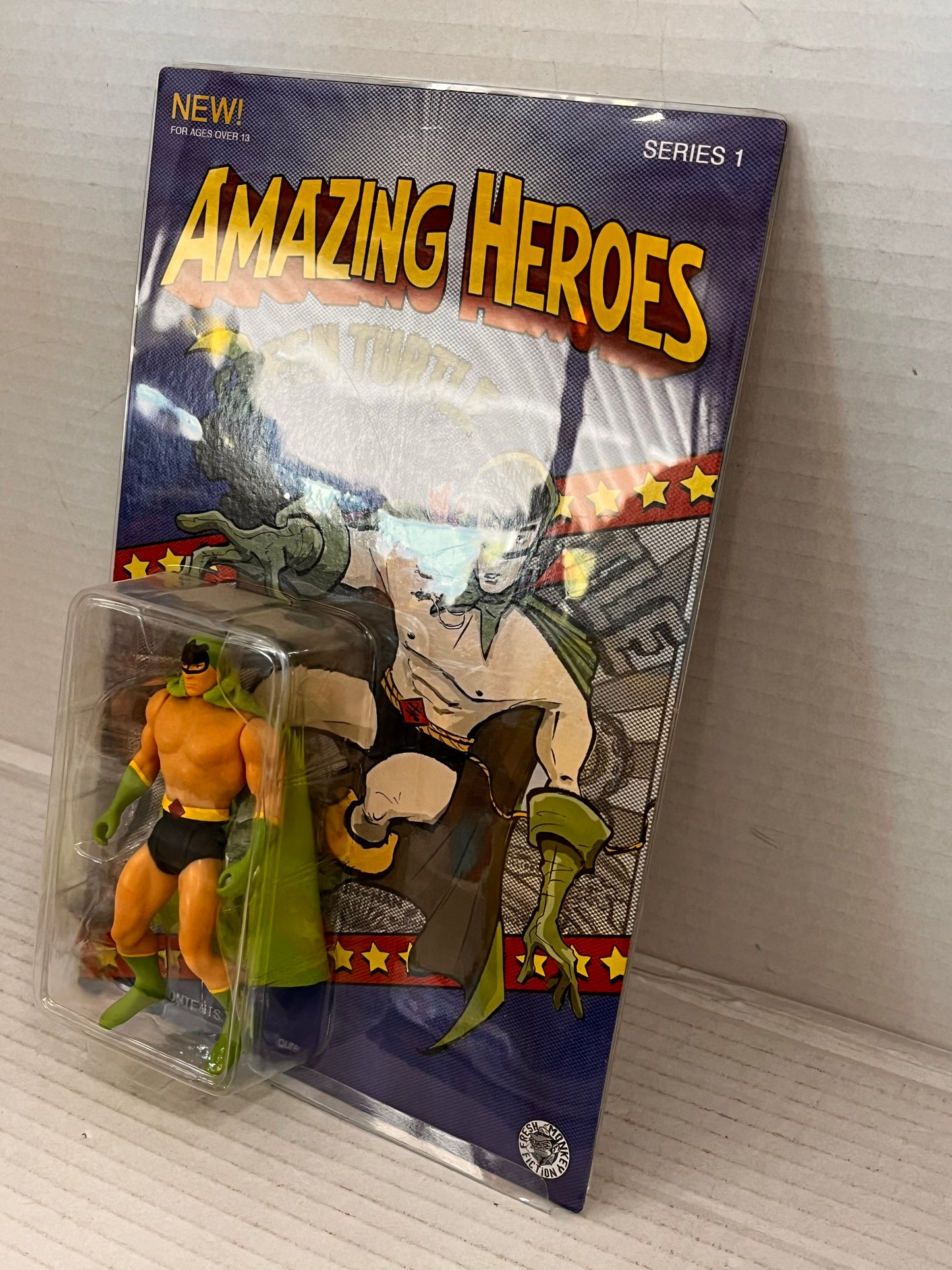 Amazing Heroes - Green Turtle MOC Sealed