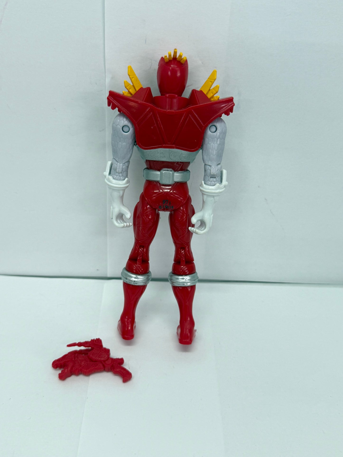 Power Rangers Dino Supercharge T-Rex Super Charge Red Ranger Loose Complete