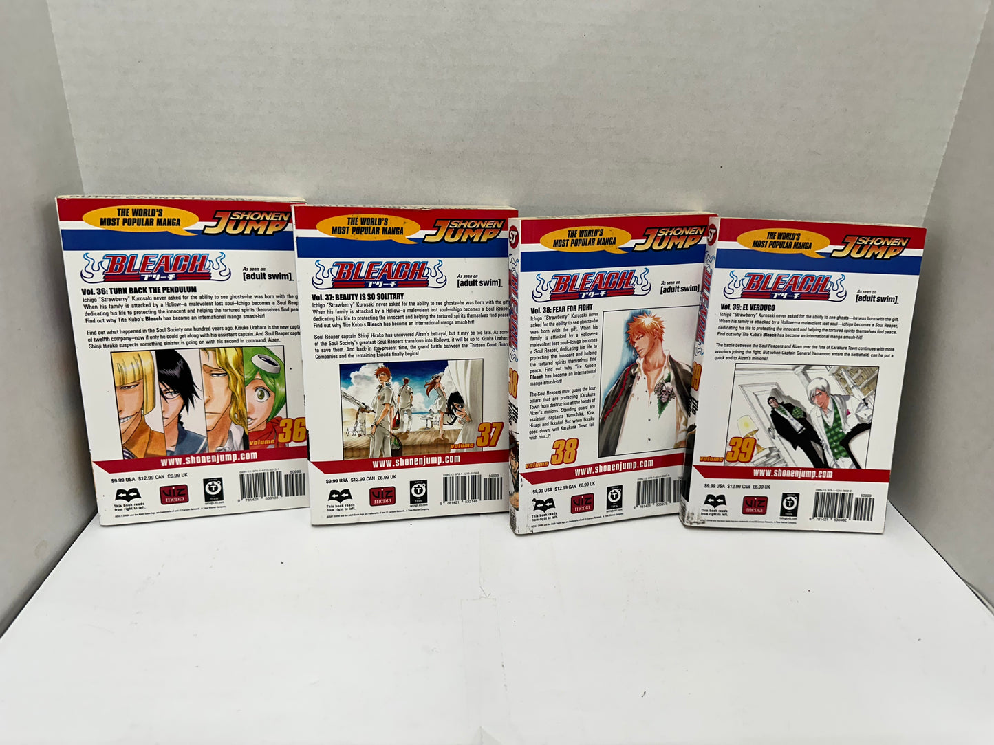 Bleach Manga 4 Volume Lot -  Volumes 36-39