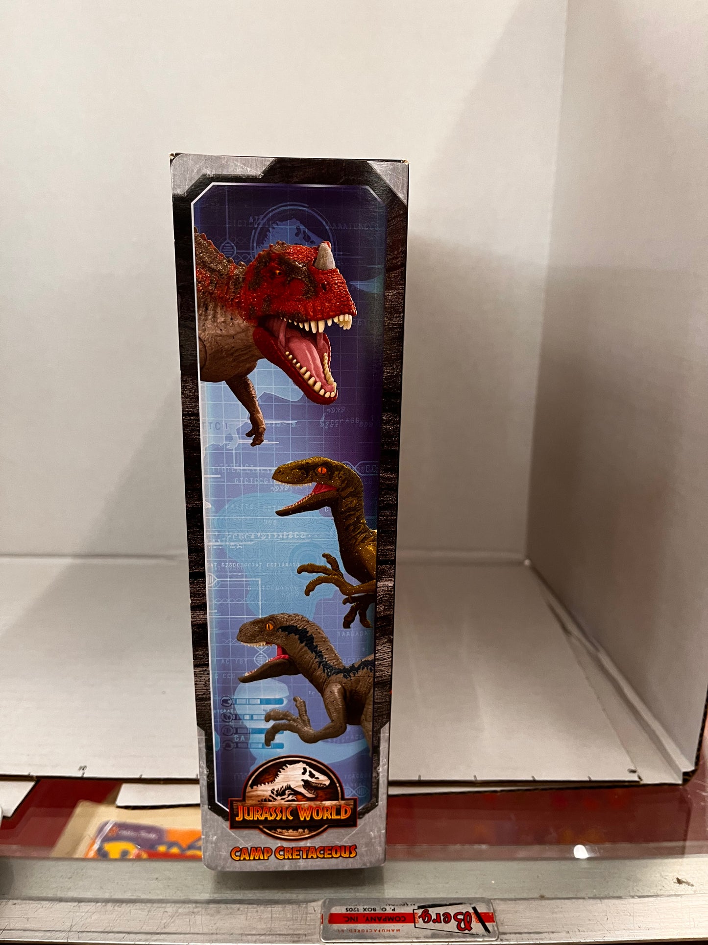 Mattel Jurassic World Camp Cretaceous Ceratosaurus Clash Set