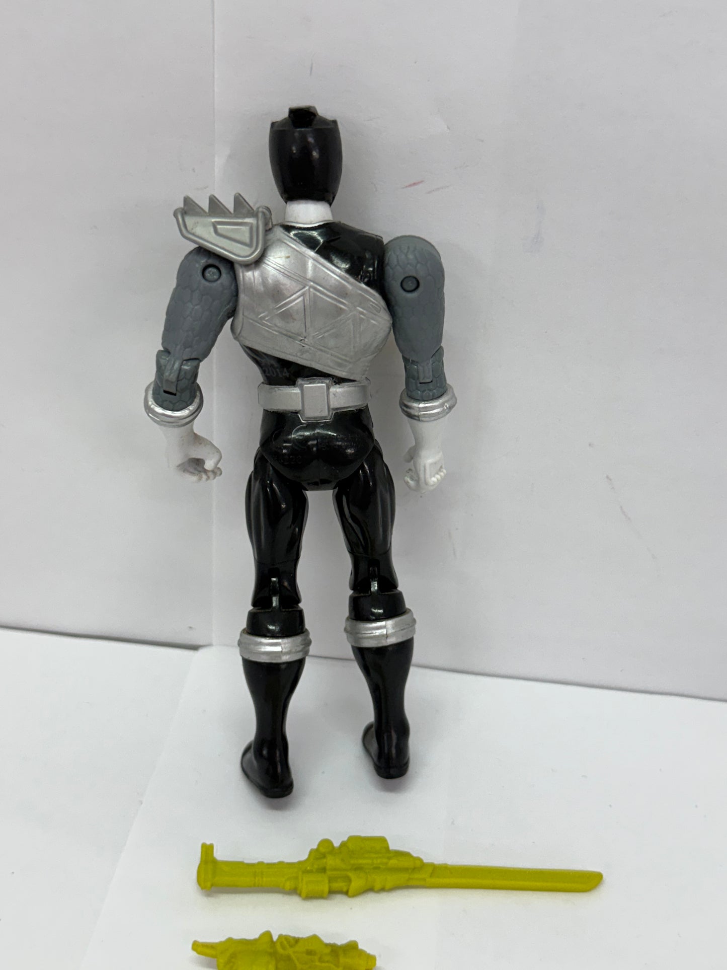 Power Rangers Dino Charge Black Ranger 5" Action Hero 100% Complete - Bandai