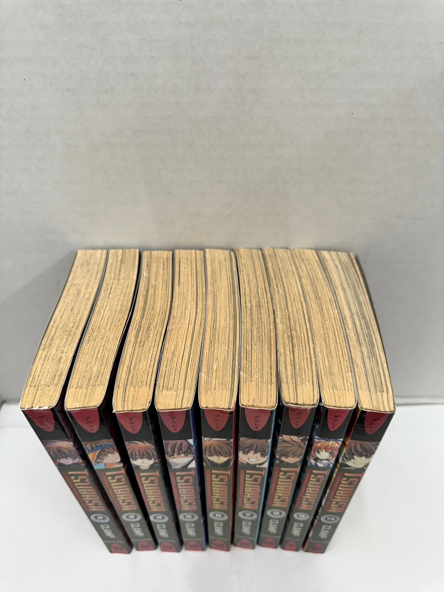 Tsubasa Reservoir Chronicle Manga Lot Of 9 By CLAMP Vol. 2-9, And Vol. 13