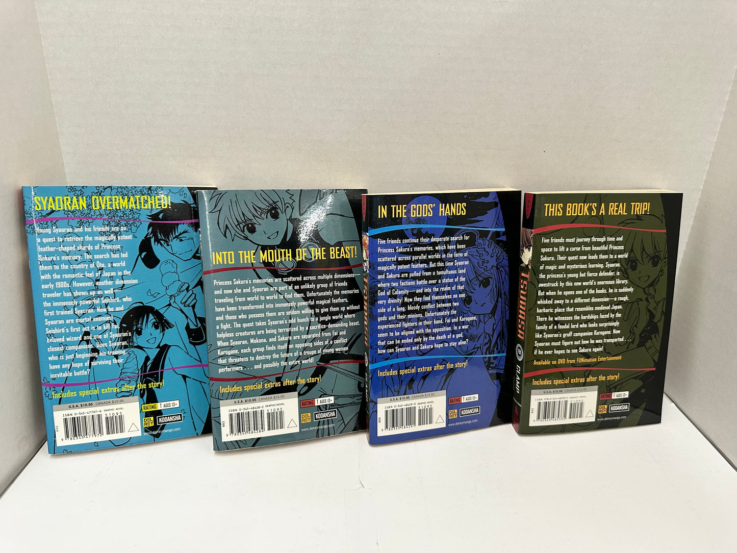 Tsubasa Reservoir Chronicle Manga Lot Of 9 By CLAMP Vol. 2-9, And Vol. 13