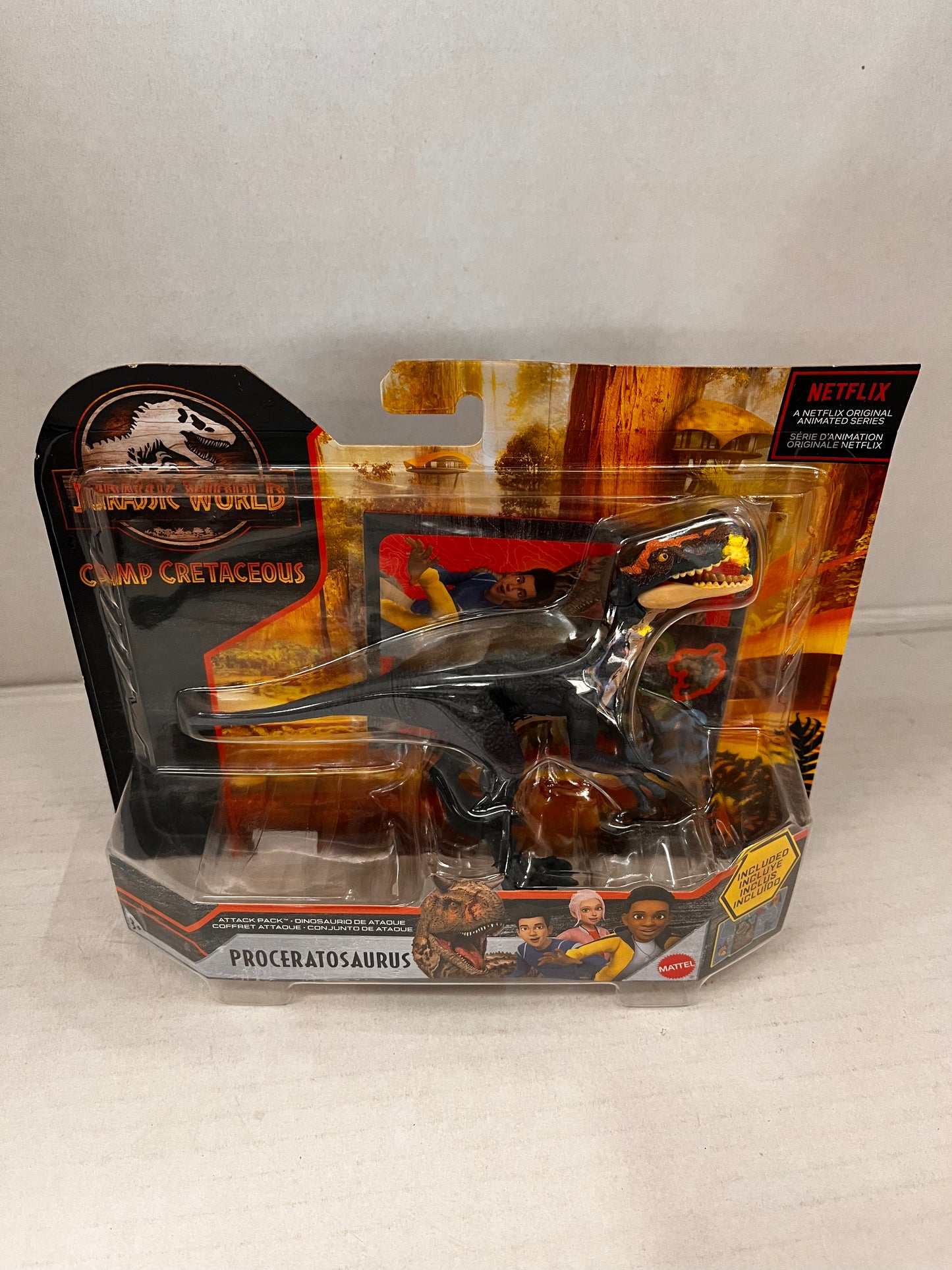 Jurassic World Attack Pack Proceratosaurus Figure