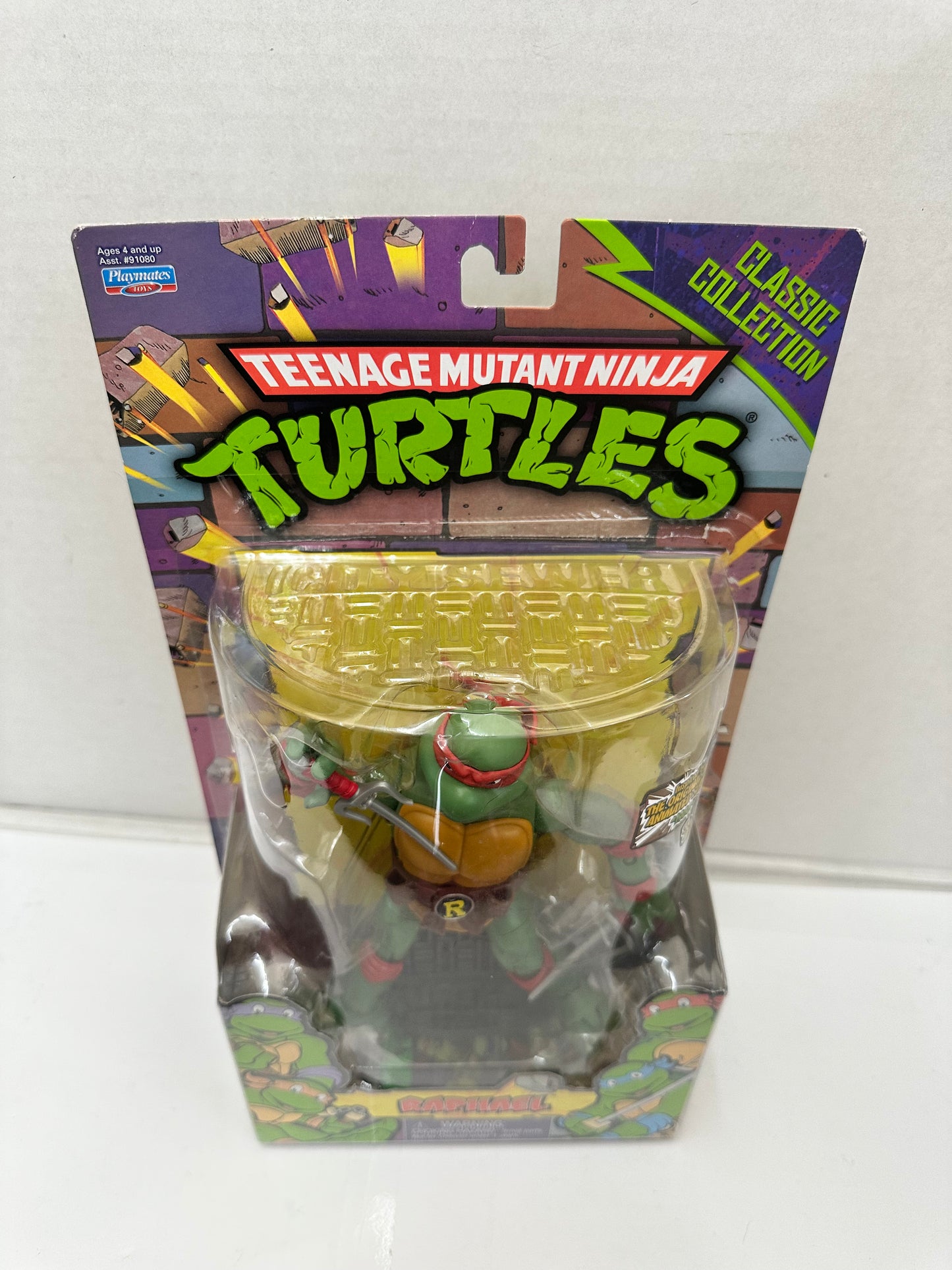Teenage Mutant Ninja Turtles TMNT Rafael Action Figure Classic Collection