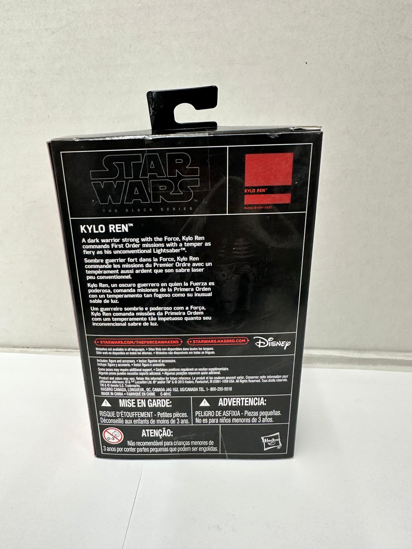 2015 STAR WARS THE BLACK SERIES KYLO REN 3.75in Action Figure