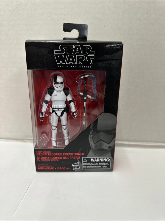 FIRST ORDER STORMTROOPER EXECUTIONER Star Wars Black Series 3.75 figure NEW