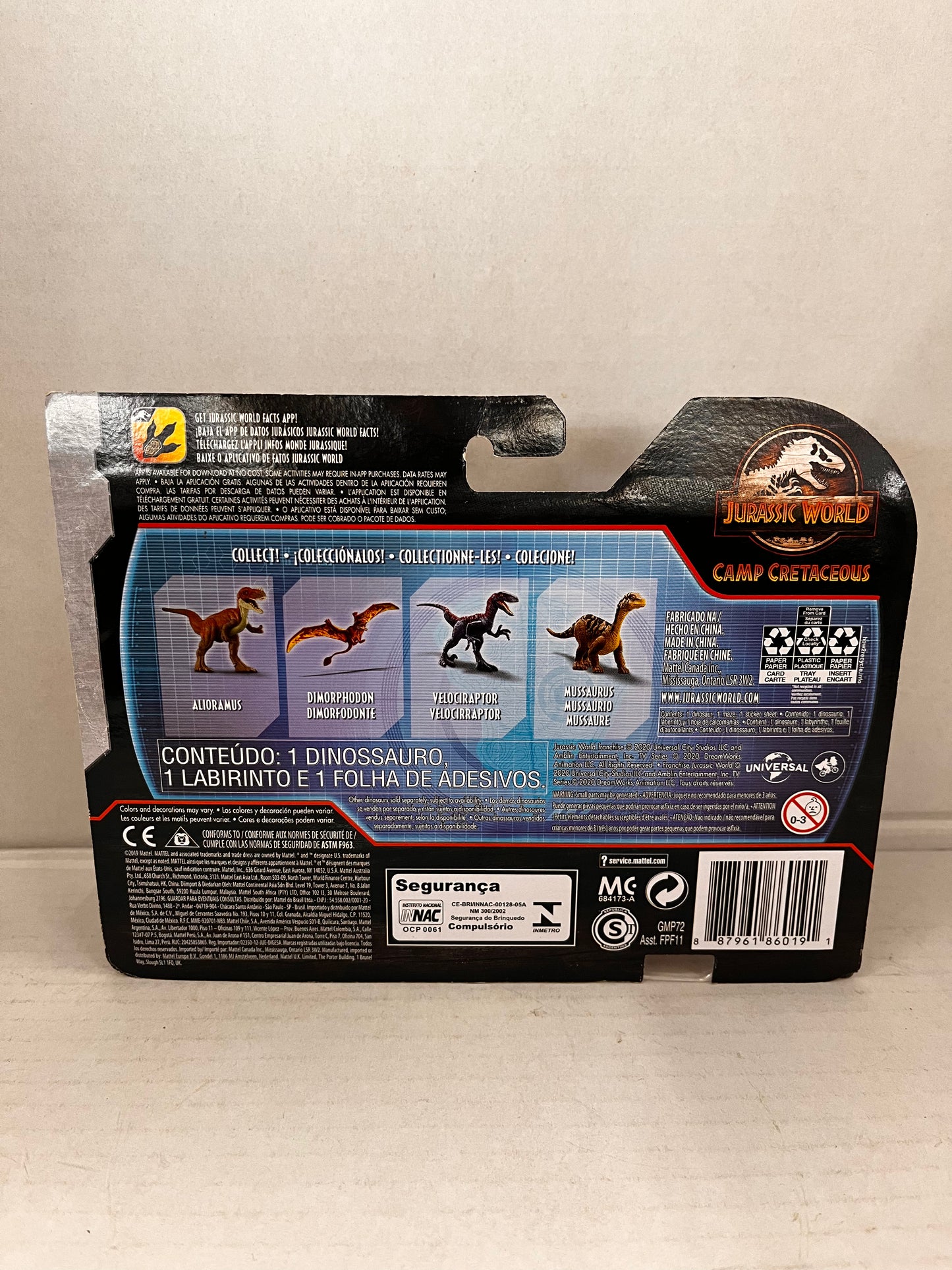 Jurassic World Camp Cretaceous Dino Escape Dimorphodon Mattel