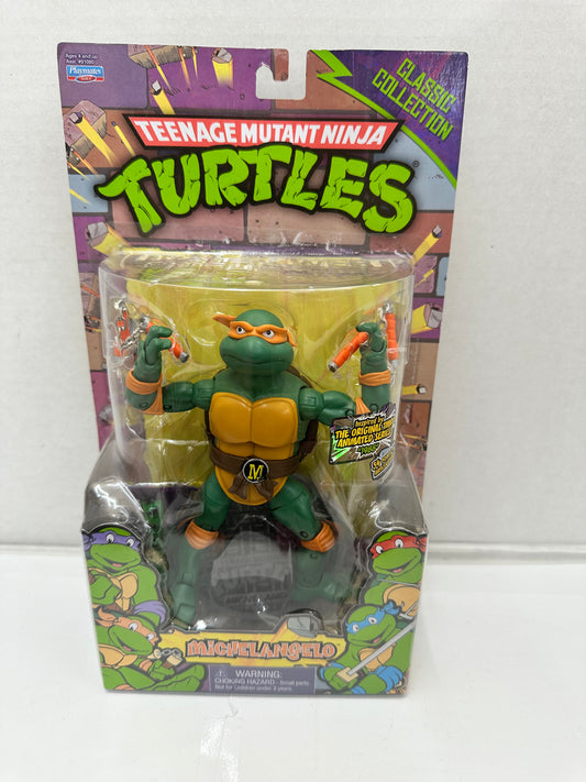 TMNT Classic Collection 1988 Animated Series Michelangelo Action Figure