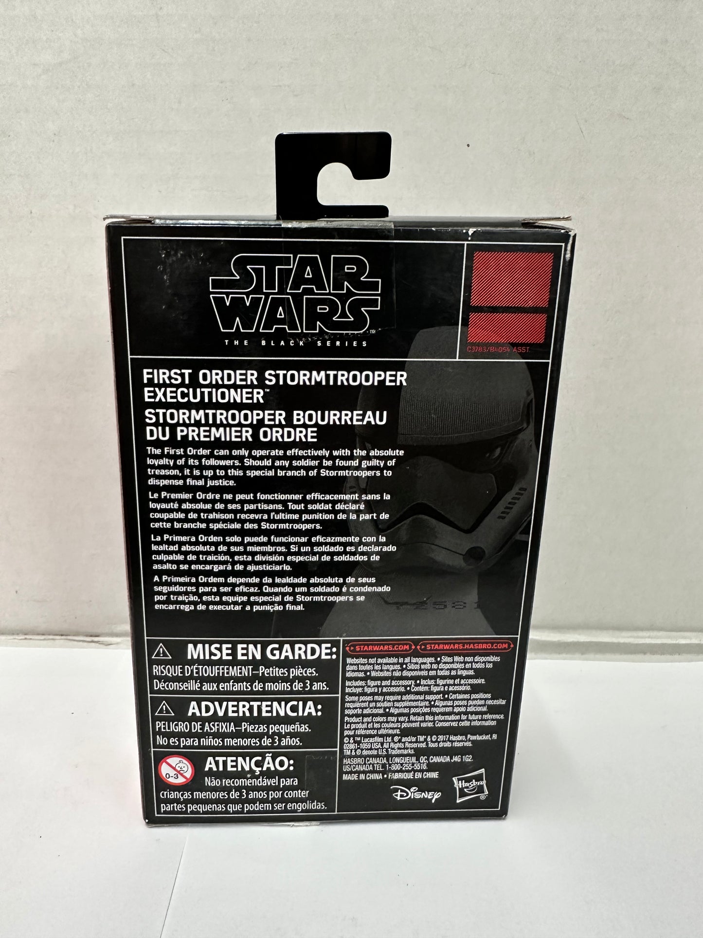 FIRST ORDER STORMTROOPER EXECUTIONER Star Wars Black Series 3.75 figure NEW