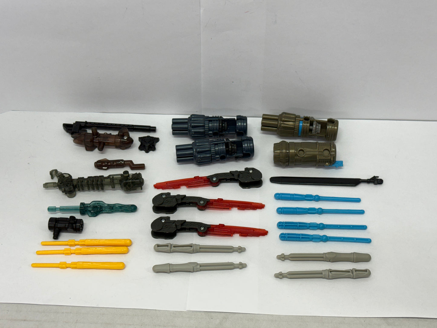 Transformers Movie 2007 Weapons & Accessories Lot Of 26