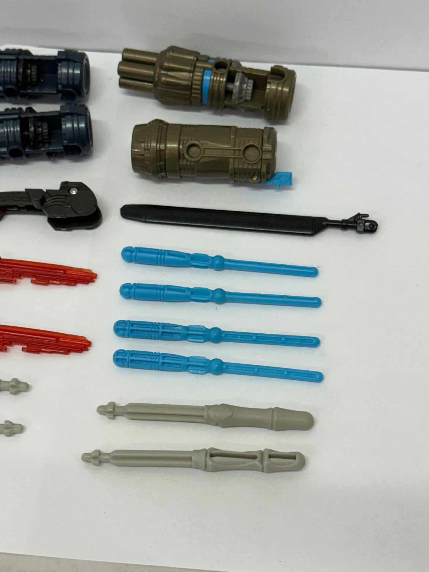 Transformers Movie 2007 Weapons & Accessories Lot Of 26