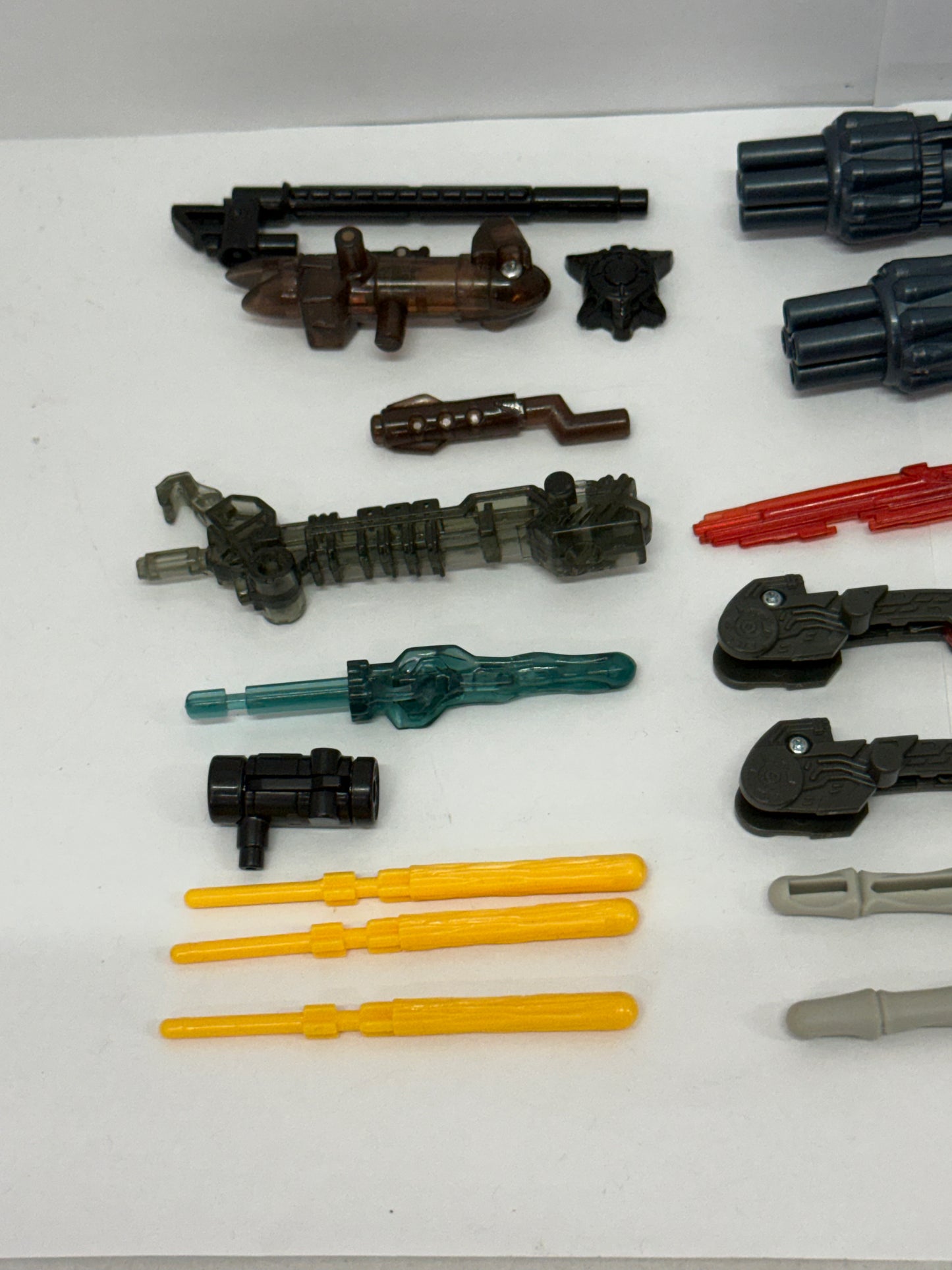 Transformers Movie 2007 Weapons & Accessories Lot Of 26