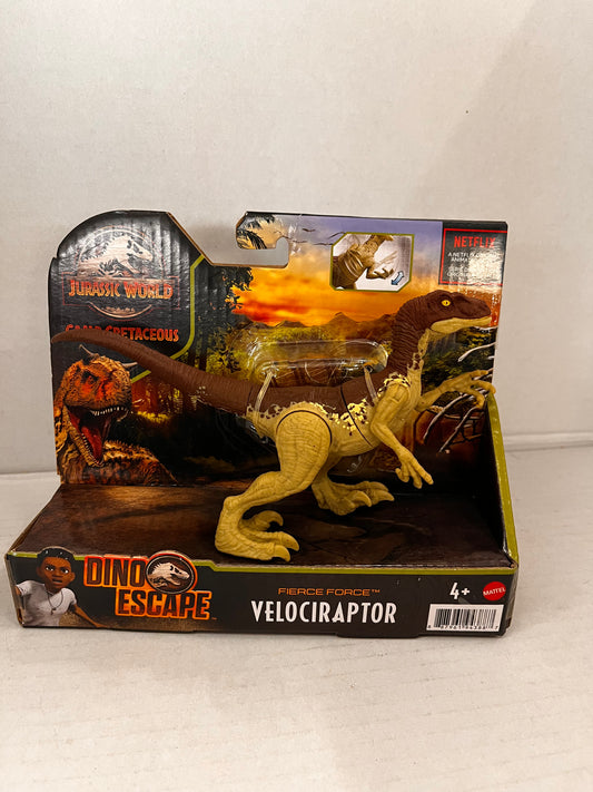 Jurassic World Camp Cretaceous VELOCIRAPTOR Dino Escape Fierce Force