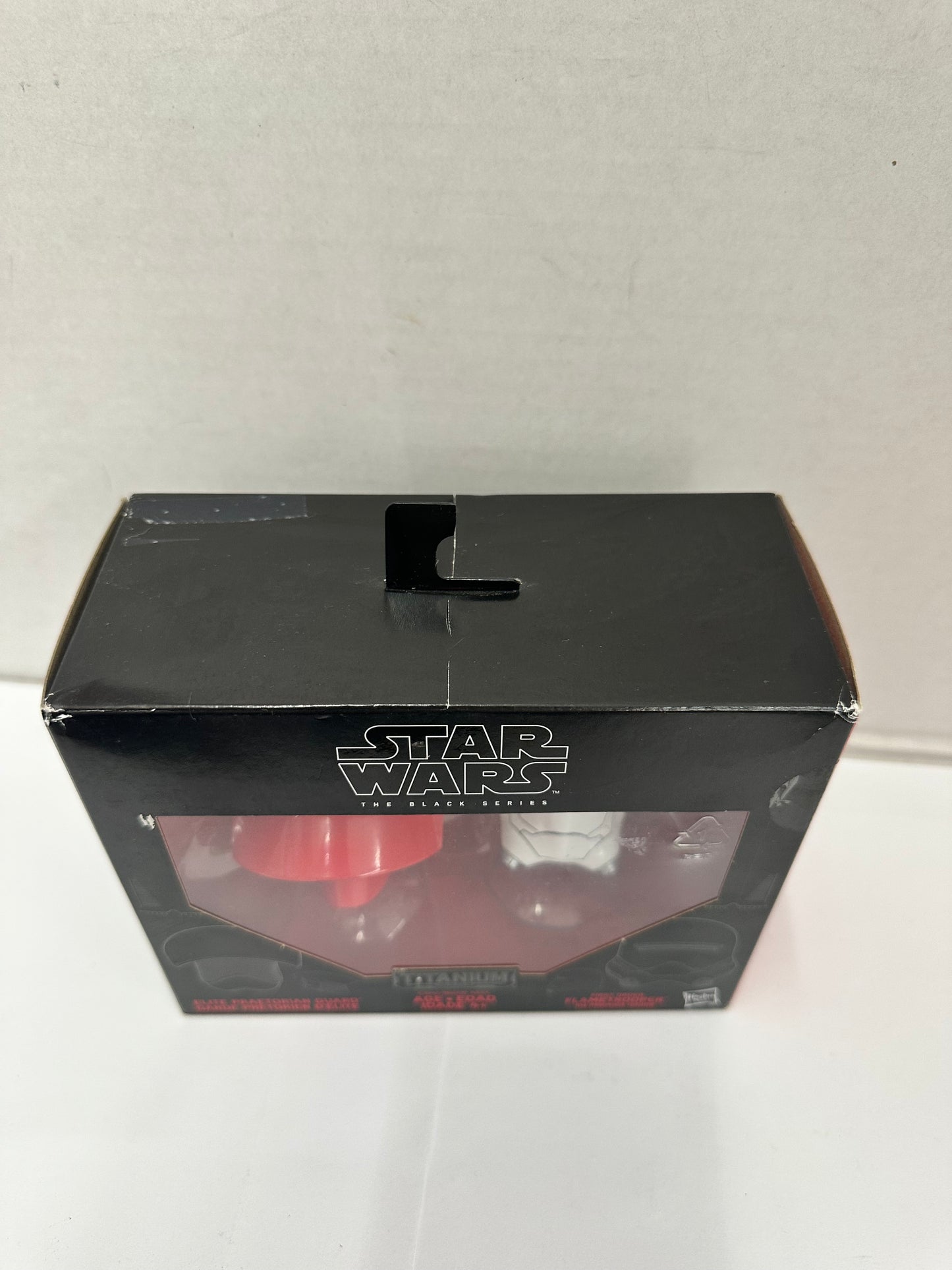 Star Wars Titanium Elite Praetorian Guard and First Order Flametrooper Helmets