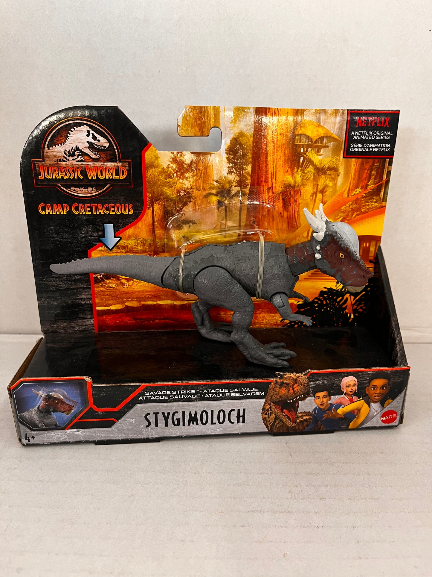 2020 Jurassic World Camp Cretaceous Savage Strike Stygimoloch 8" Figure