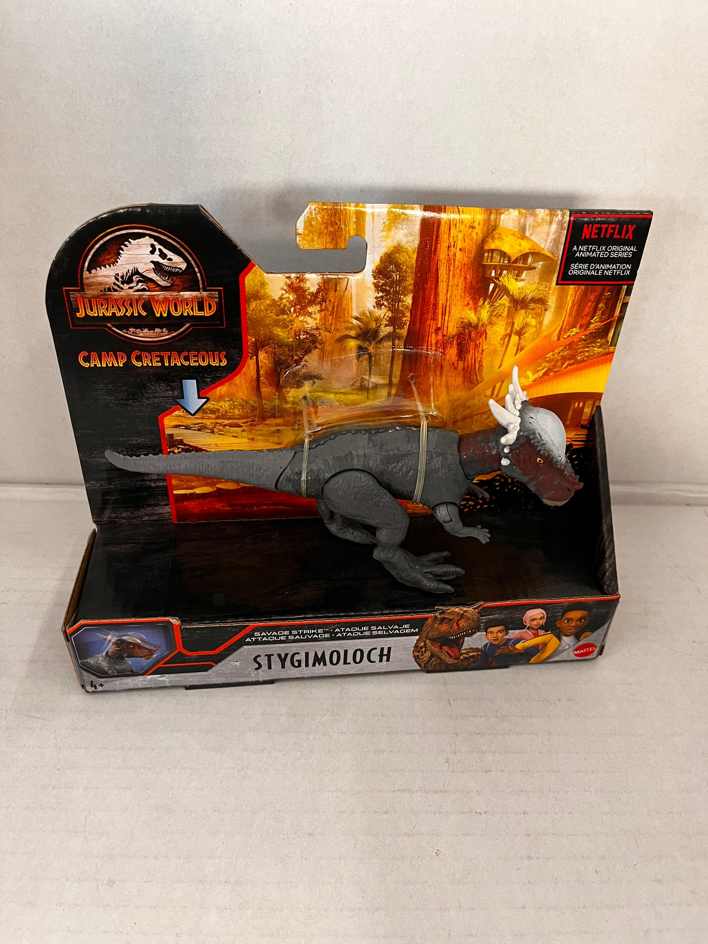 2020 Jurassic World Camp Cretaceous Savage Strike Stygimoloch 8" Figure