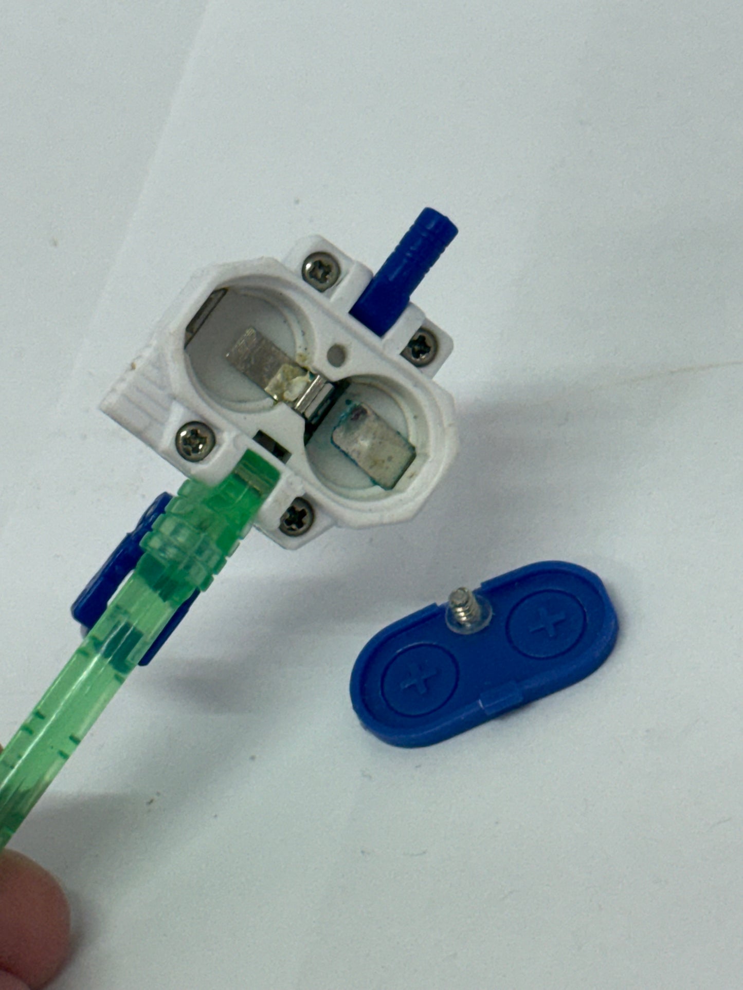 TRANSFORMERS Robots in Disguise RID 2001 Railspike Railracer LIGHT-UP WEAPON