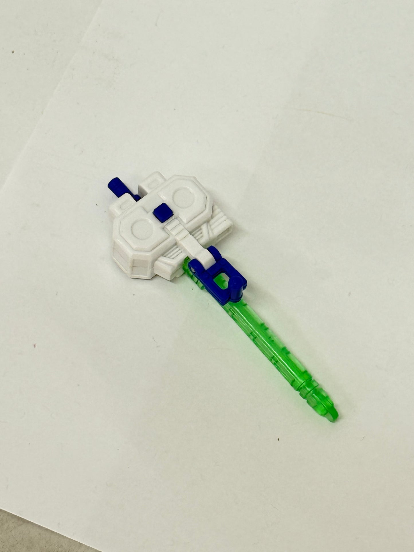 TRANSFORMERS Robots in Disguise RID 2001 Railspike Railracer LIGHT-UP WEAPON