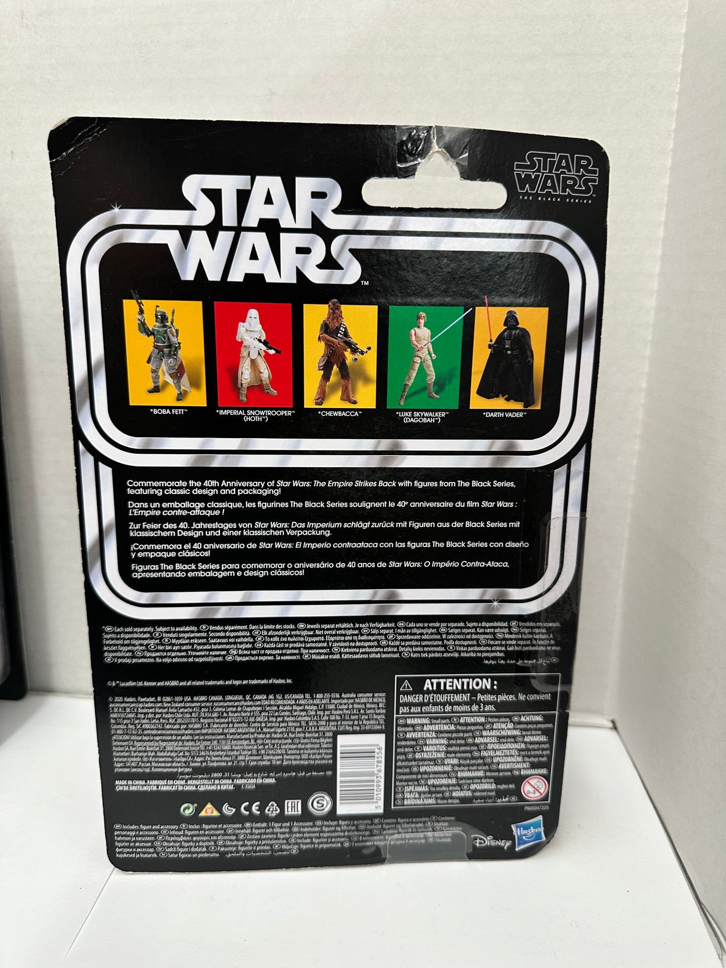 Star Wars Black Series 40th Anniversary Empire Strikes Back Chewbacca