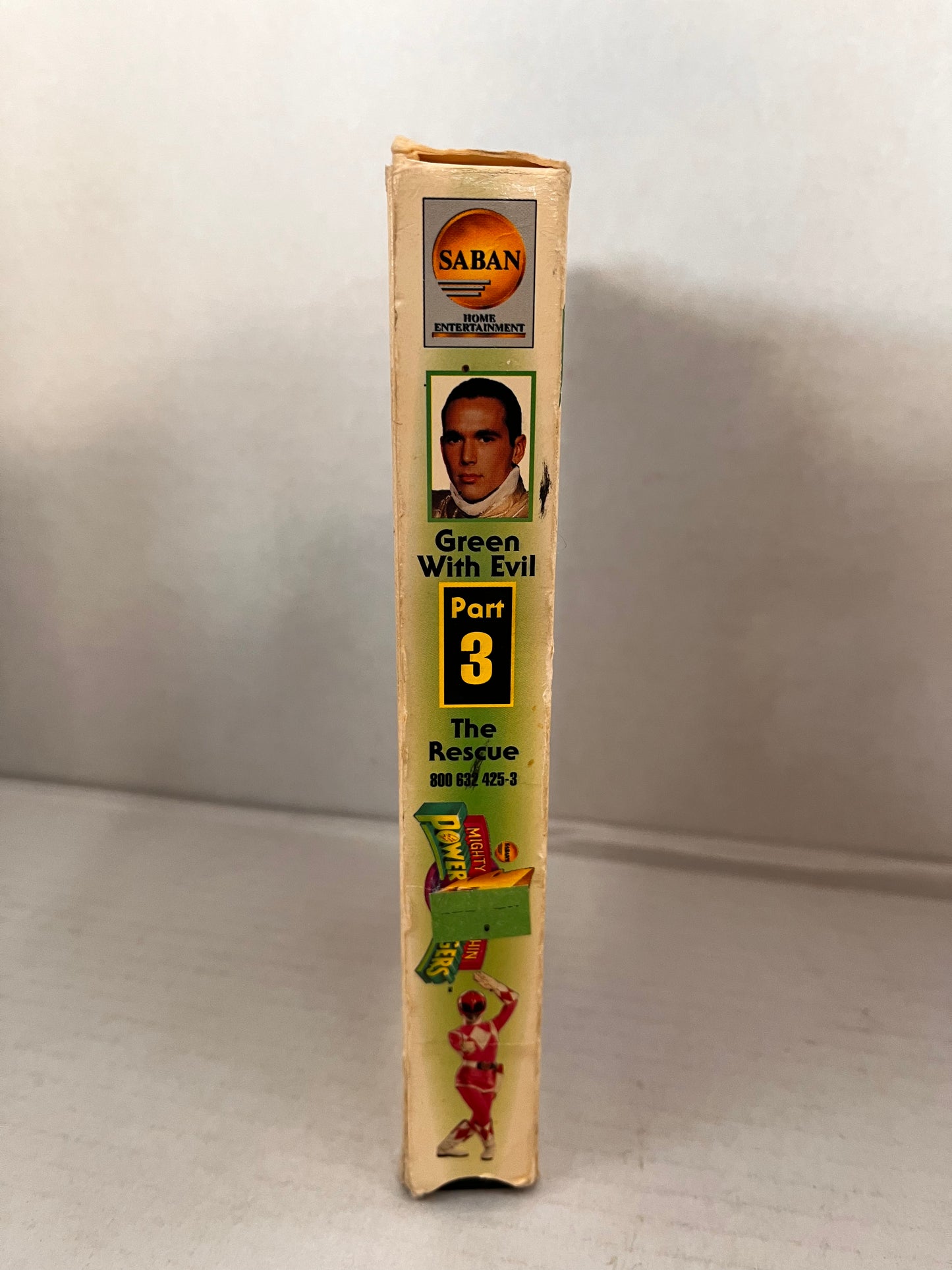 Mighty Morphin Power Rangers: Green with Evil Part 3 - The Rescue VHS Tape 1994