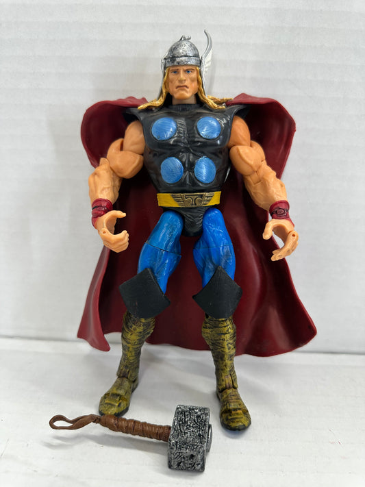 Marvel Legends Thor 2003 Toy Biz Series 3 LOOSE Action Figure W/Hammer MJLONIR
