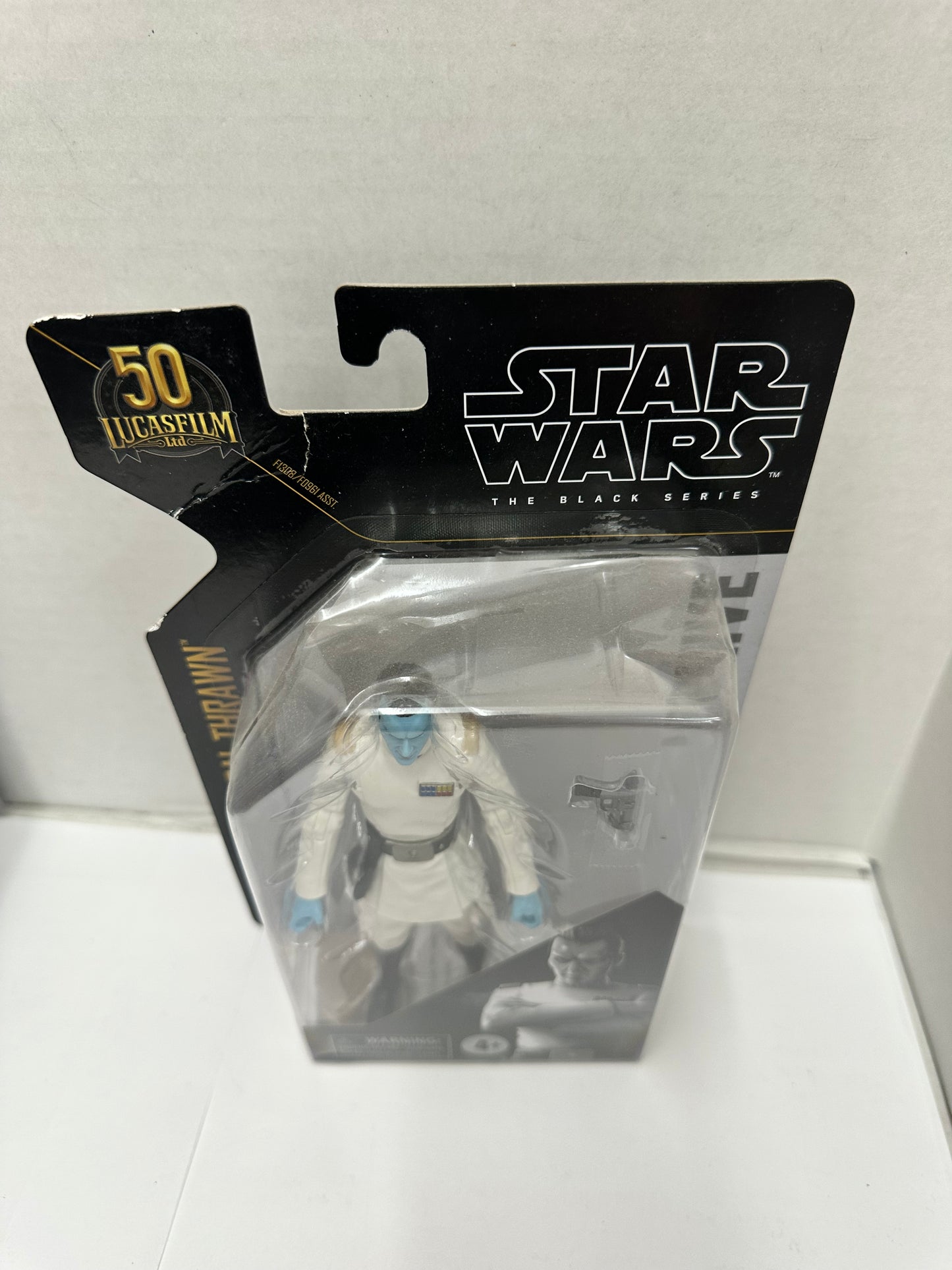 Star Wars Black Series Archive Grand Admiral Thrawn Figure Some Box Damage