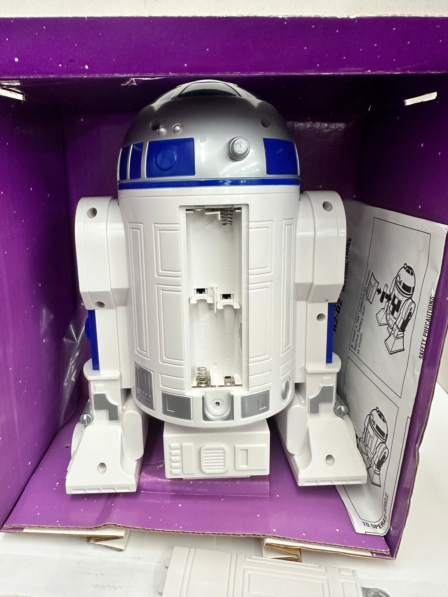 Star Wars R2-D2 Data Droid Cassette Player 88-083 Tiger Electronics Inc. 1997